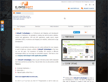 Tablet Screenshot of c-infosoft.com